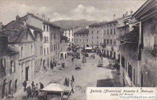 bettola, piazzetta s. ambrogio detta del pozzo 1908