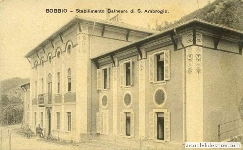 bobbio, stabilimento balneare s. ambrogio 1928
